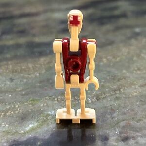 LEGO Star Wars Minifigure Battle Droid Security with Solid Pattern